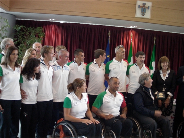 Squadra Paralimpica Lombarda e Pierangelo Santelli